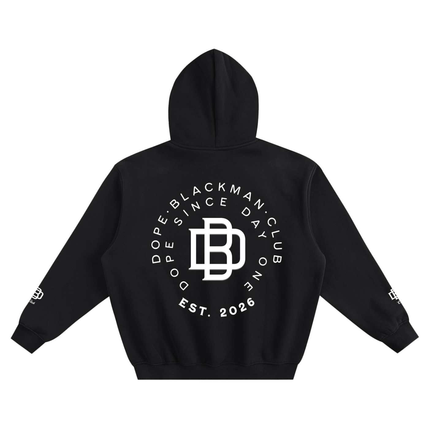 Fleeced Boxy Hoodie