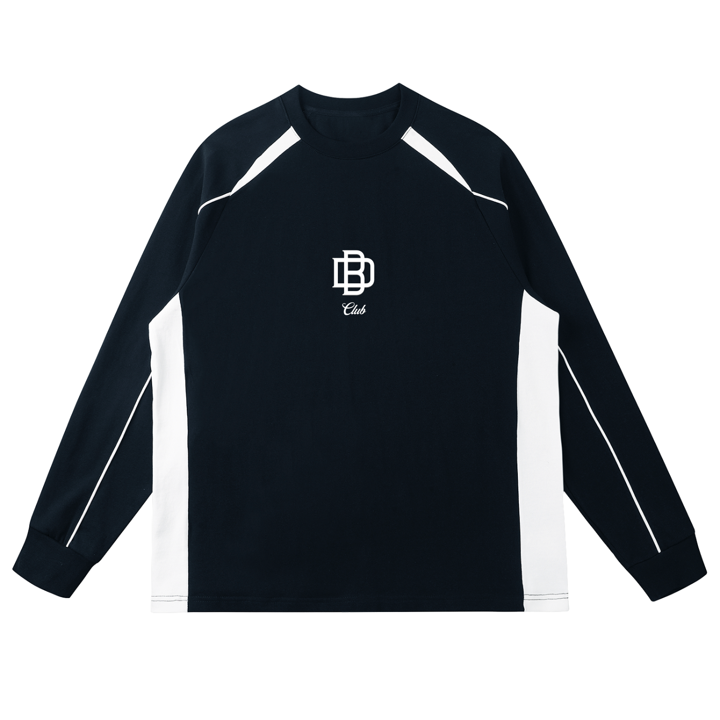 Contrast Panel Raglan Sweatshirt(DBC Edition)