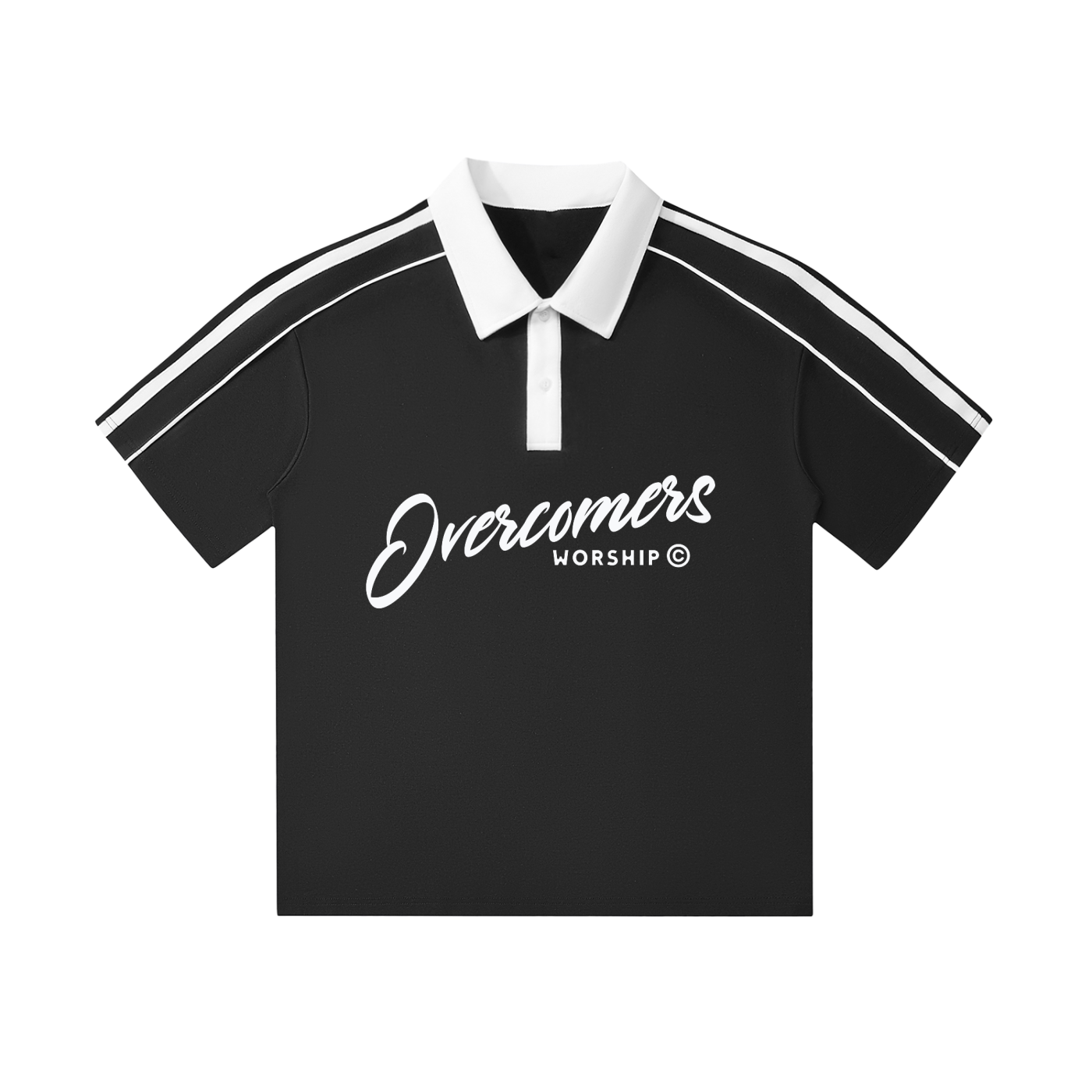 Overcomers Worship Short-Sleeve Polo