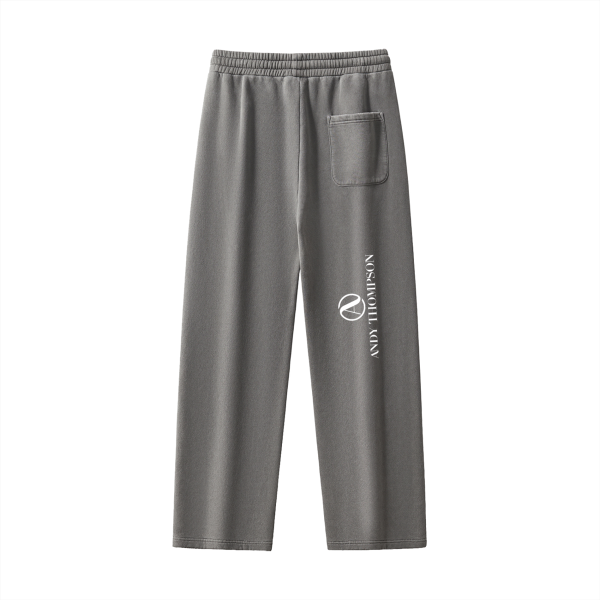 Frayed Enzyme Washed Fleece Sweatpants