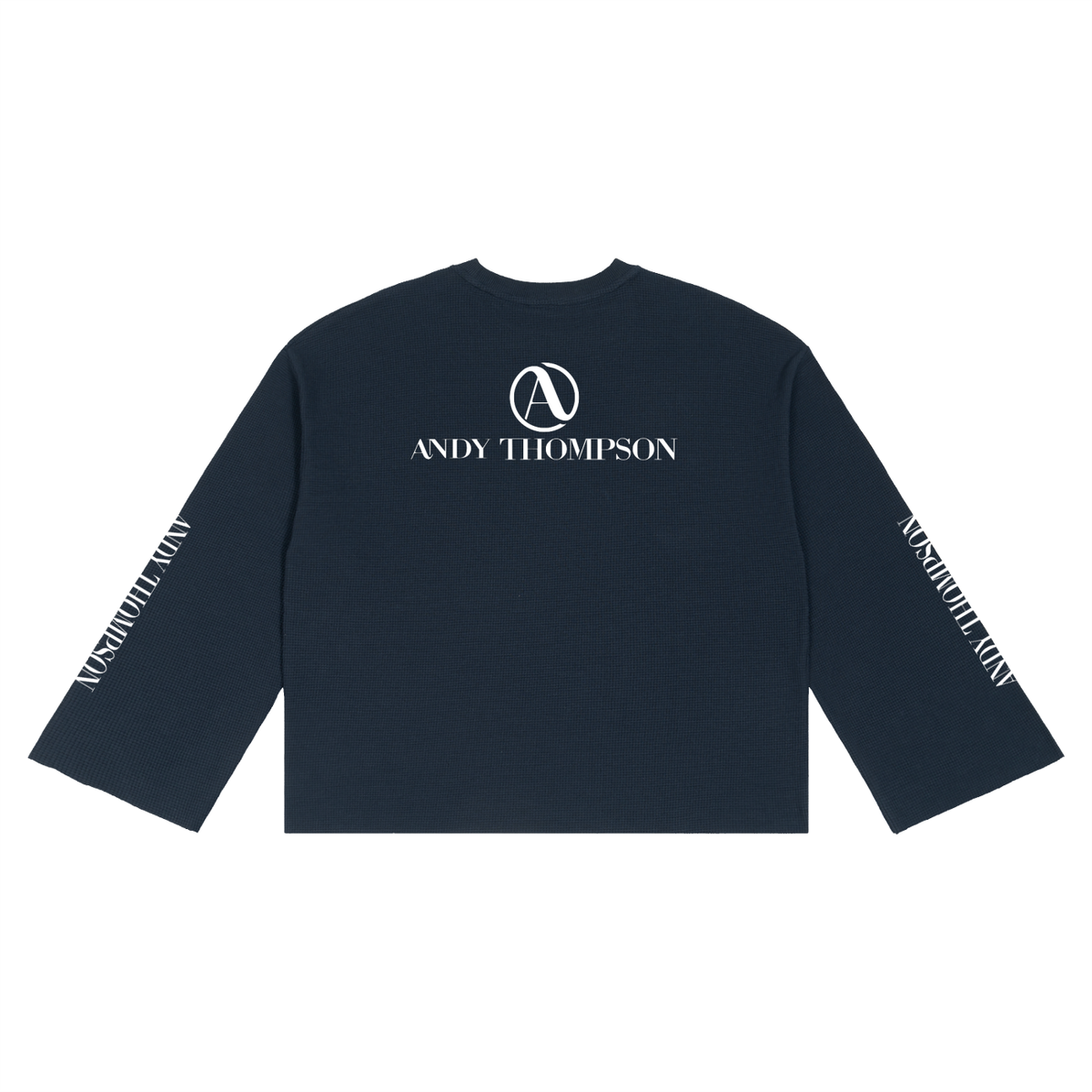 Unisex Waffle Raw Edge T-Shirt