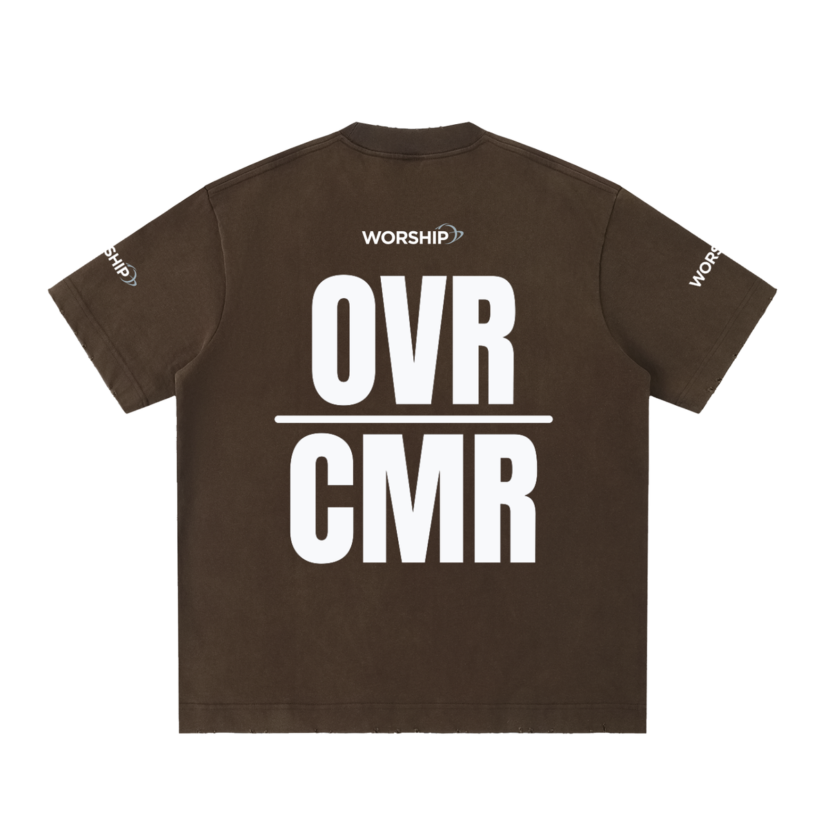 Heavyweight Vintage Washed Frayed T-Shirt