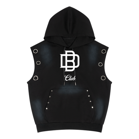 Dope Blackman Club Sleeveless Hoodie