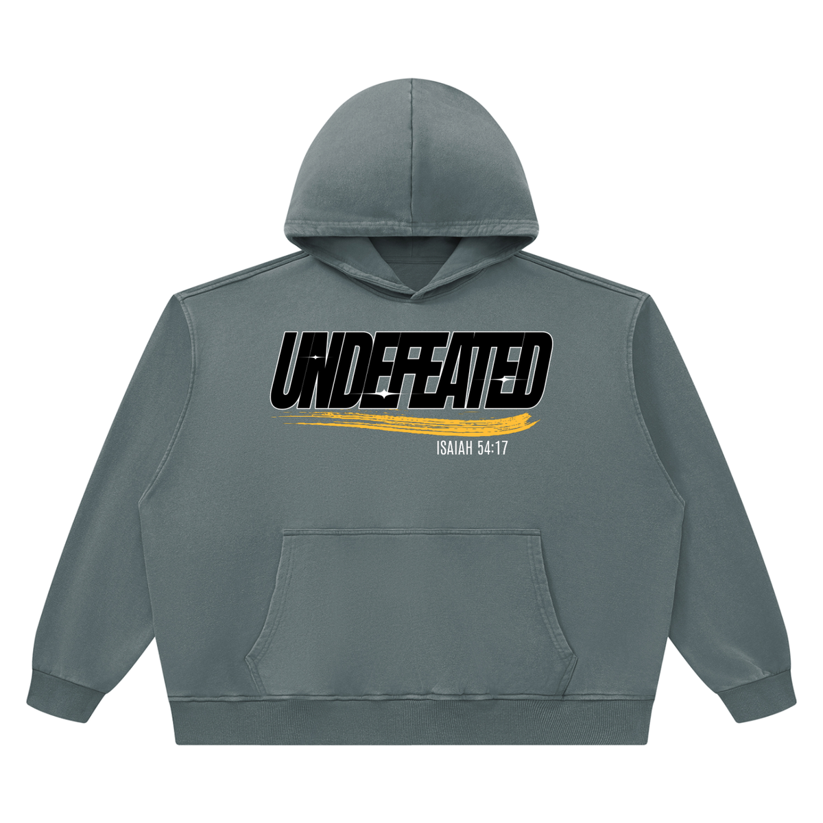 Undefeated Unisex Heavyweight Vintage Wash Boxy Hoodie