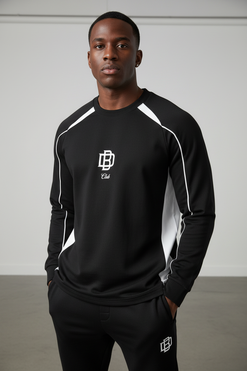 Long-Sleeve Shirt Front View on Model