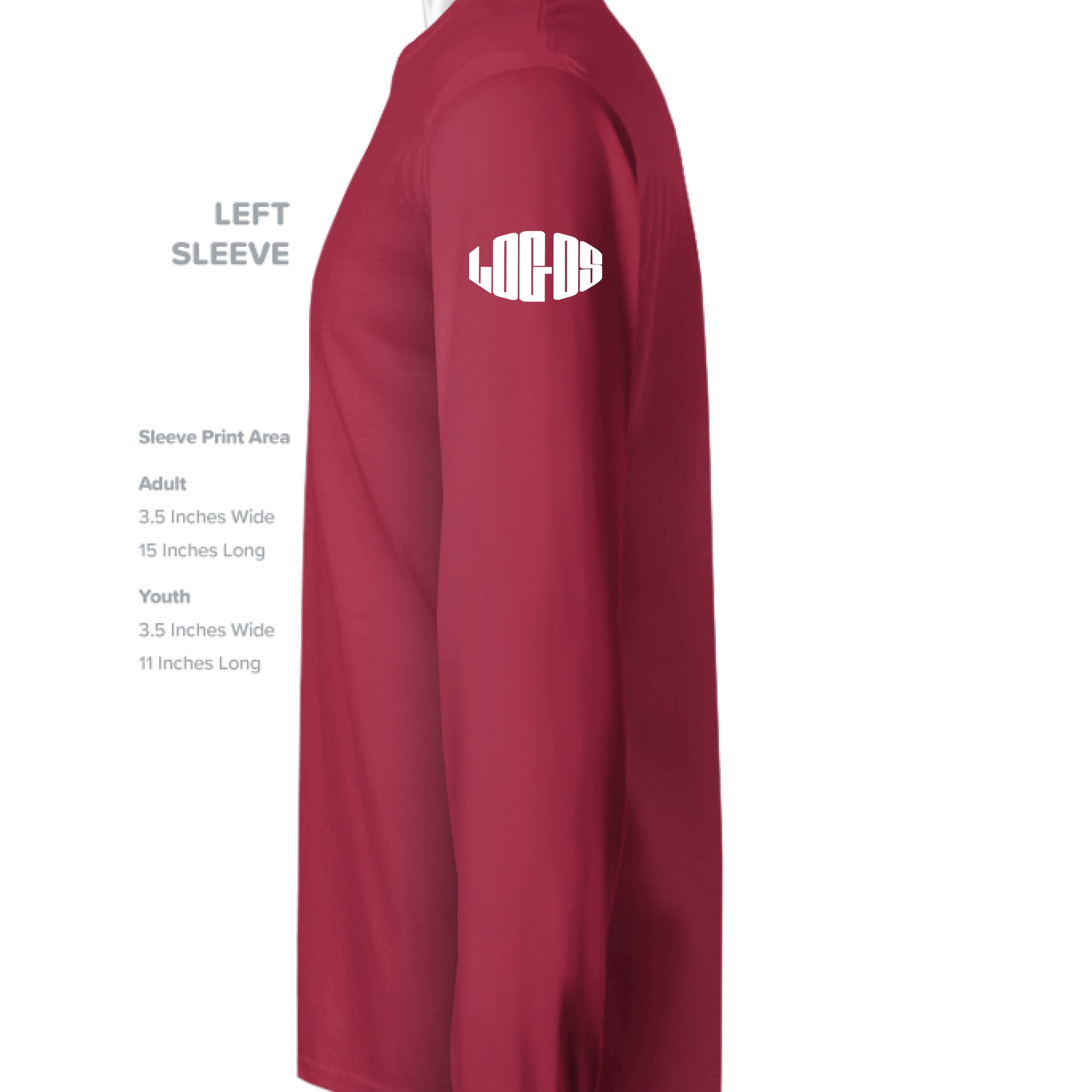 CHERRY RED - SLEEVE_LEFT