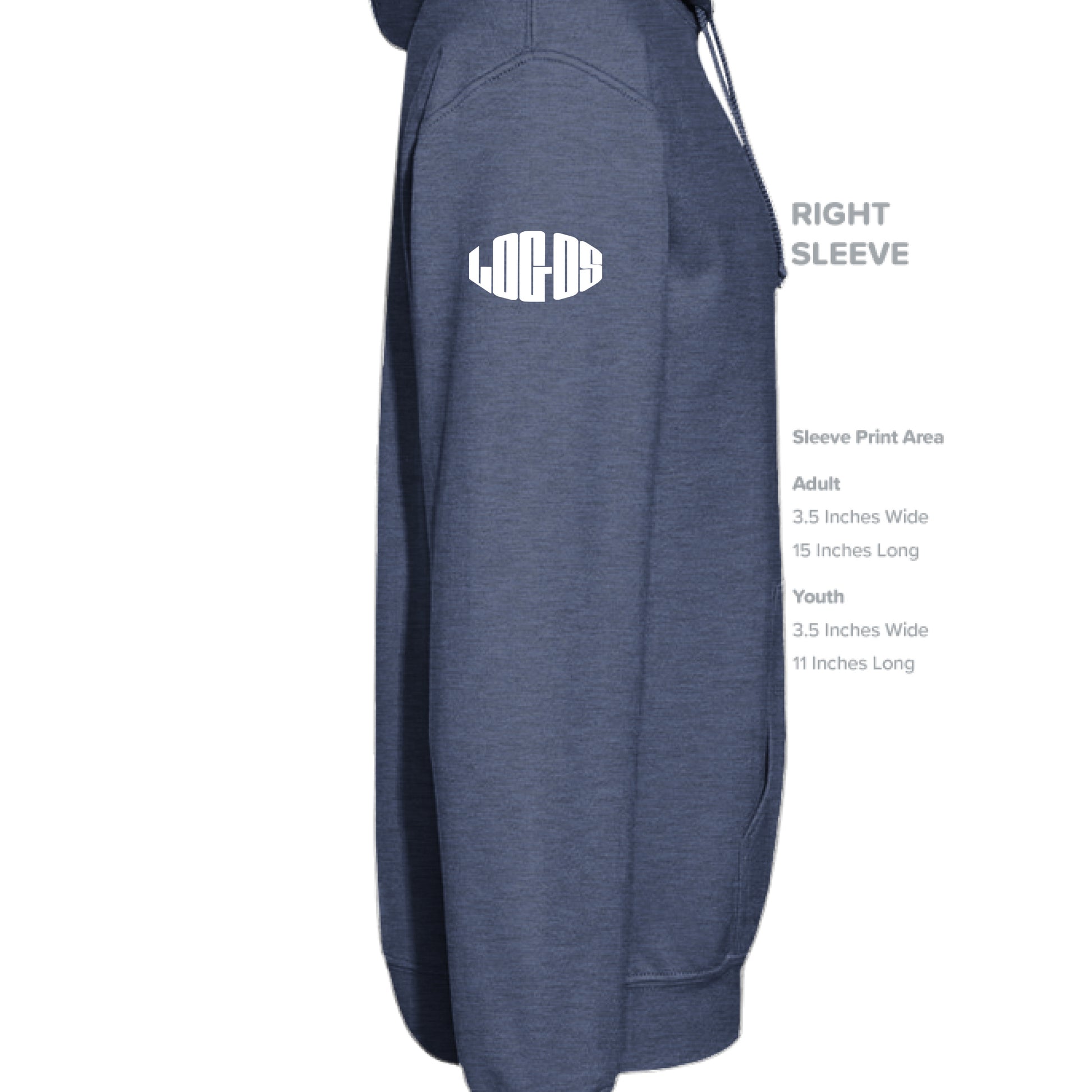 Heather Sport Dark Navy - SLEEVE_RIGHT