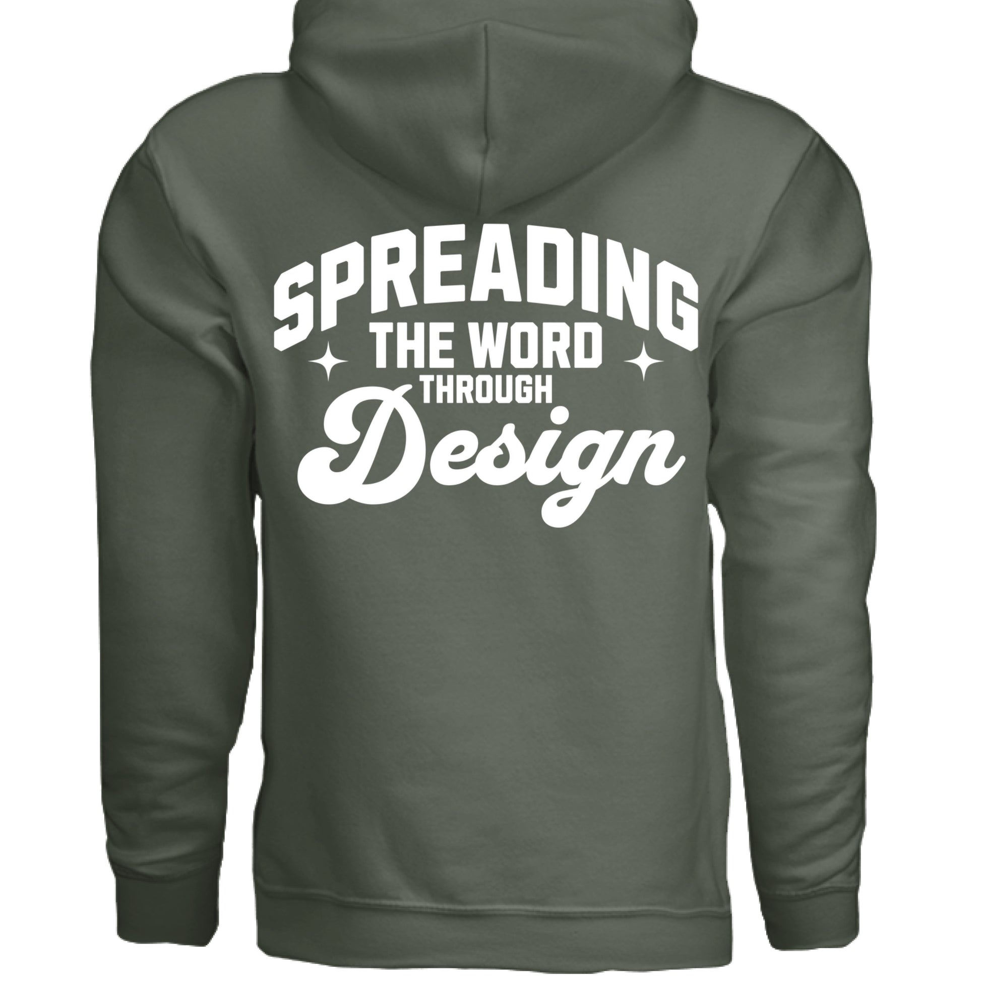 MILITARY GREEN - BACK