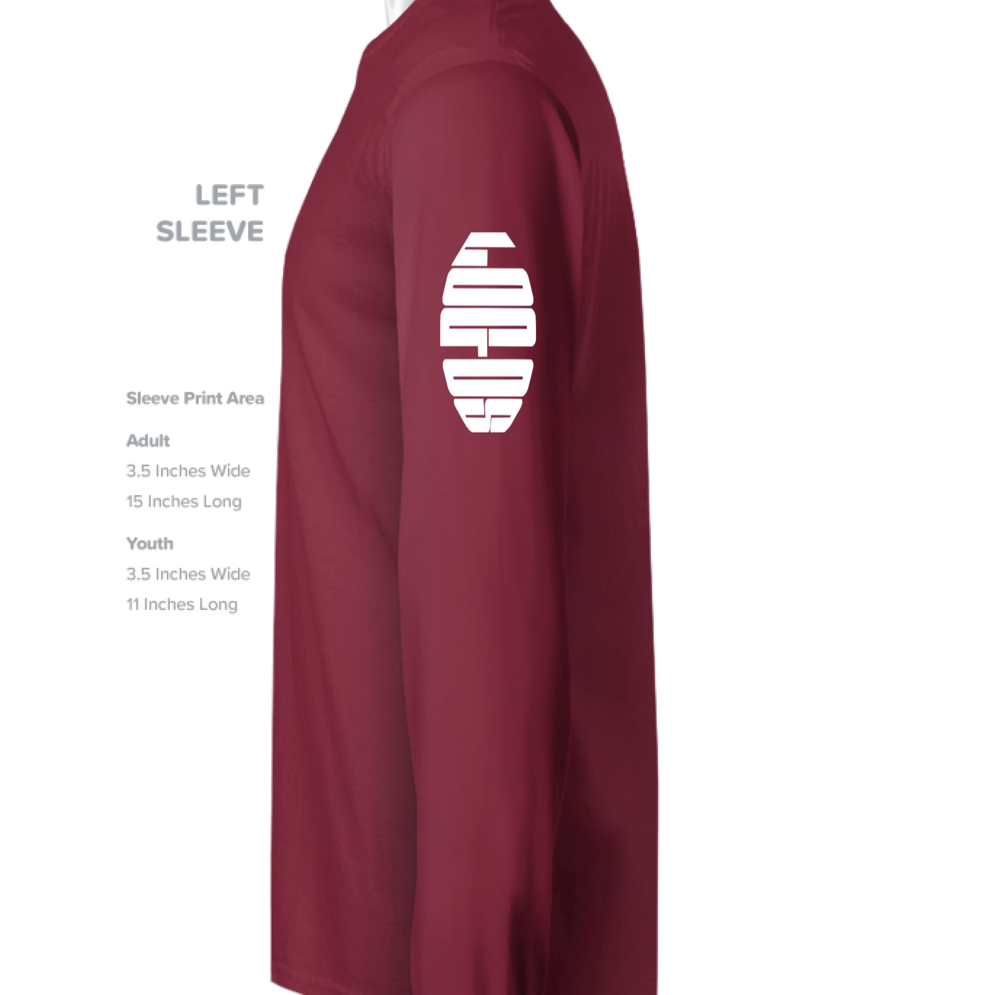 CARDINAL RED - SLEEVE_LEFT