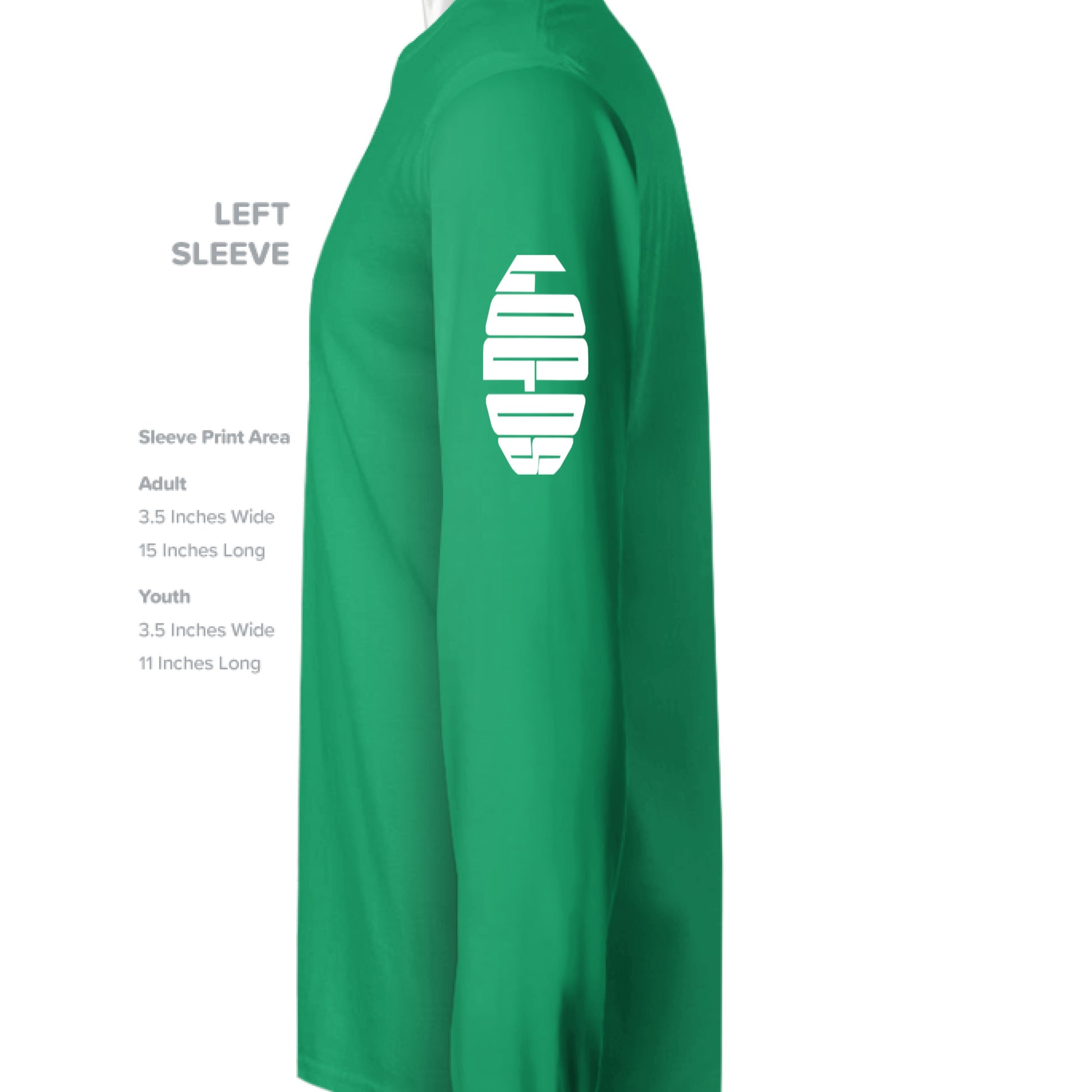 IRISH GREEN - SLEEVE_LEFT