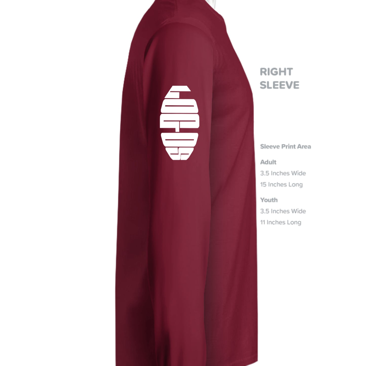 CARDINAL RED - SLEEVE_RIGHT