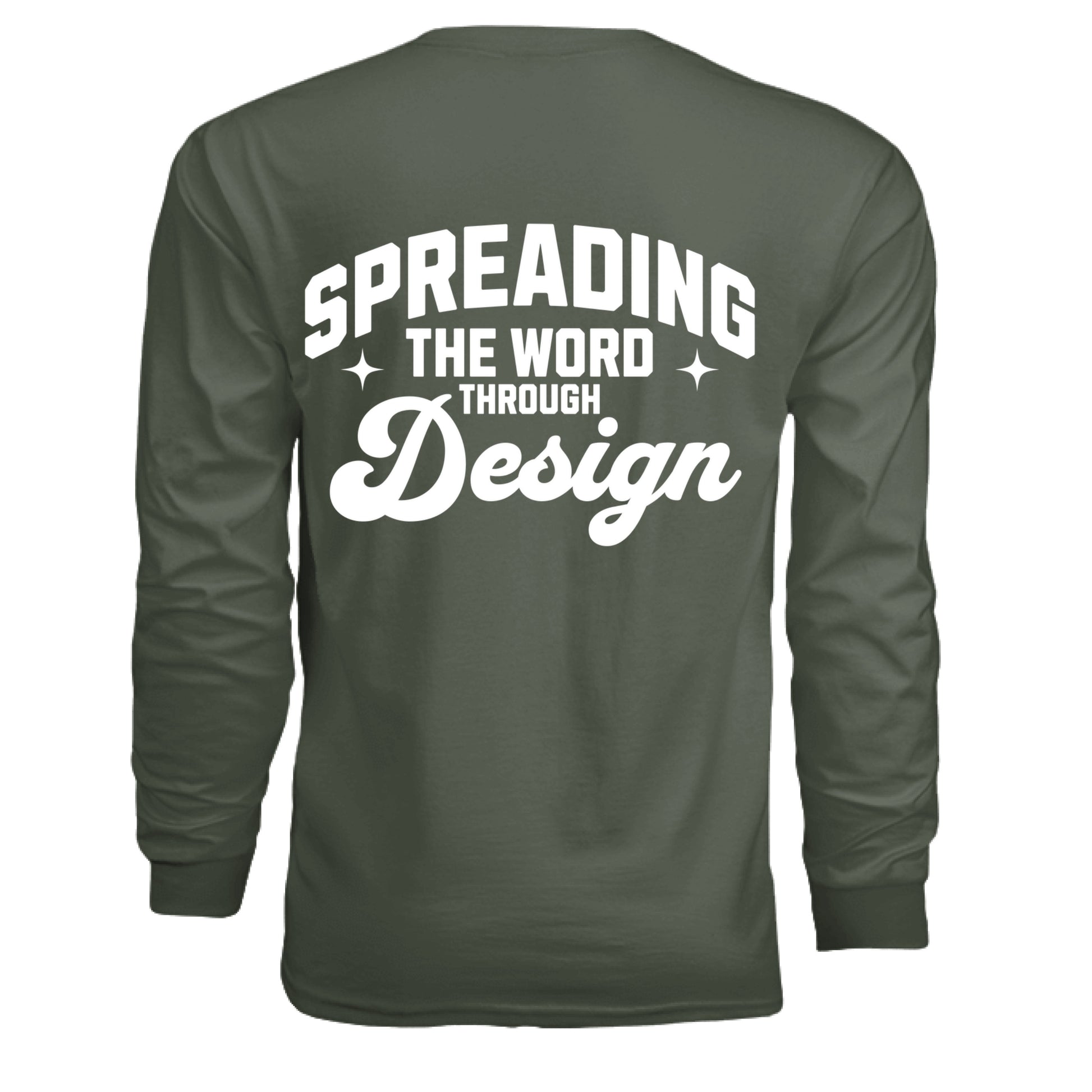 MILITARY GREEN - BACK