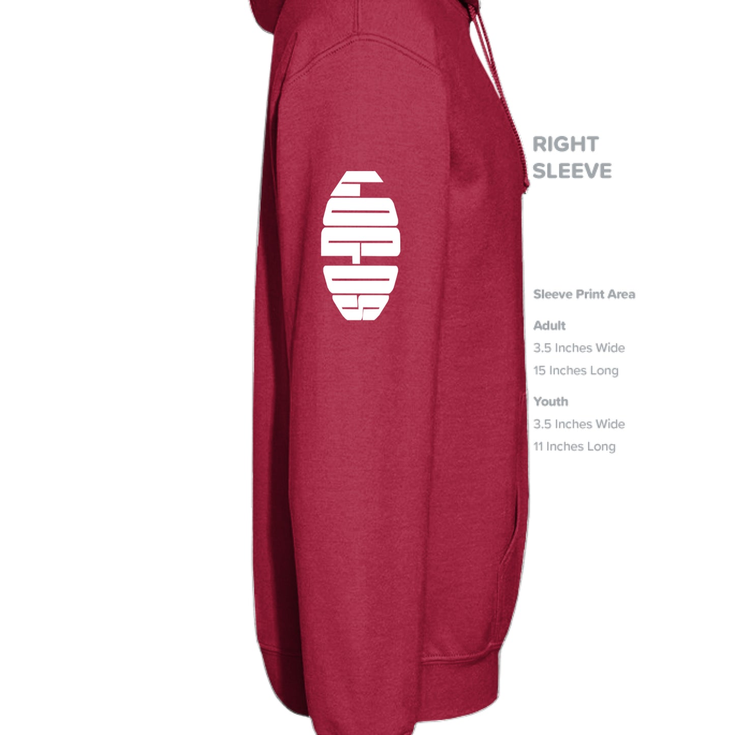 CHERRY RED - SLEEVE_RIGHT