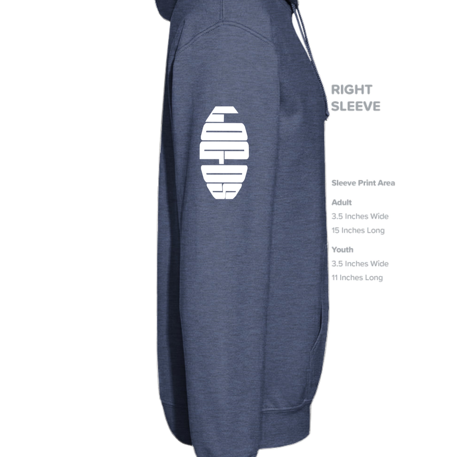 Heather Sport Dark Navy - SLEEVE_RIGHT