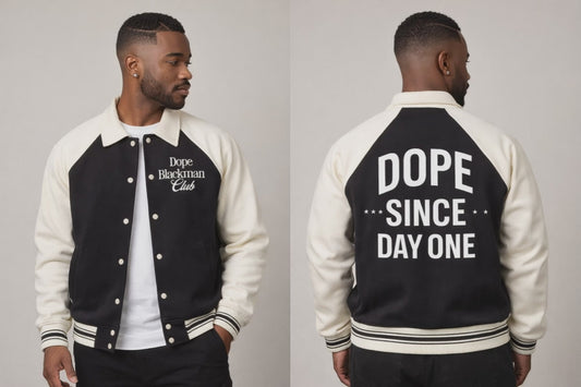 Dope Blackman Club Premium Baseball Jacket